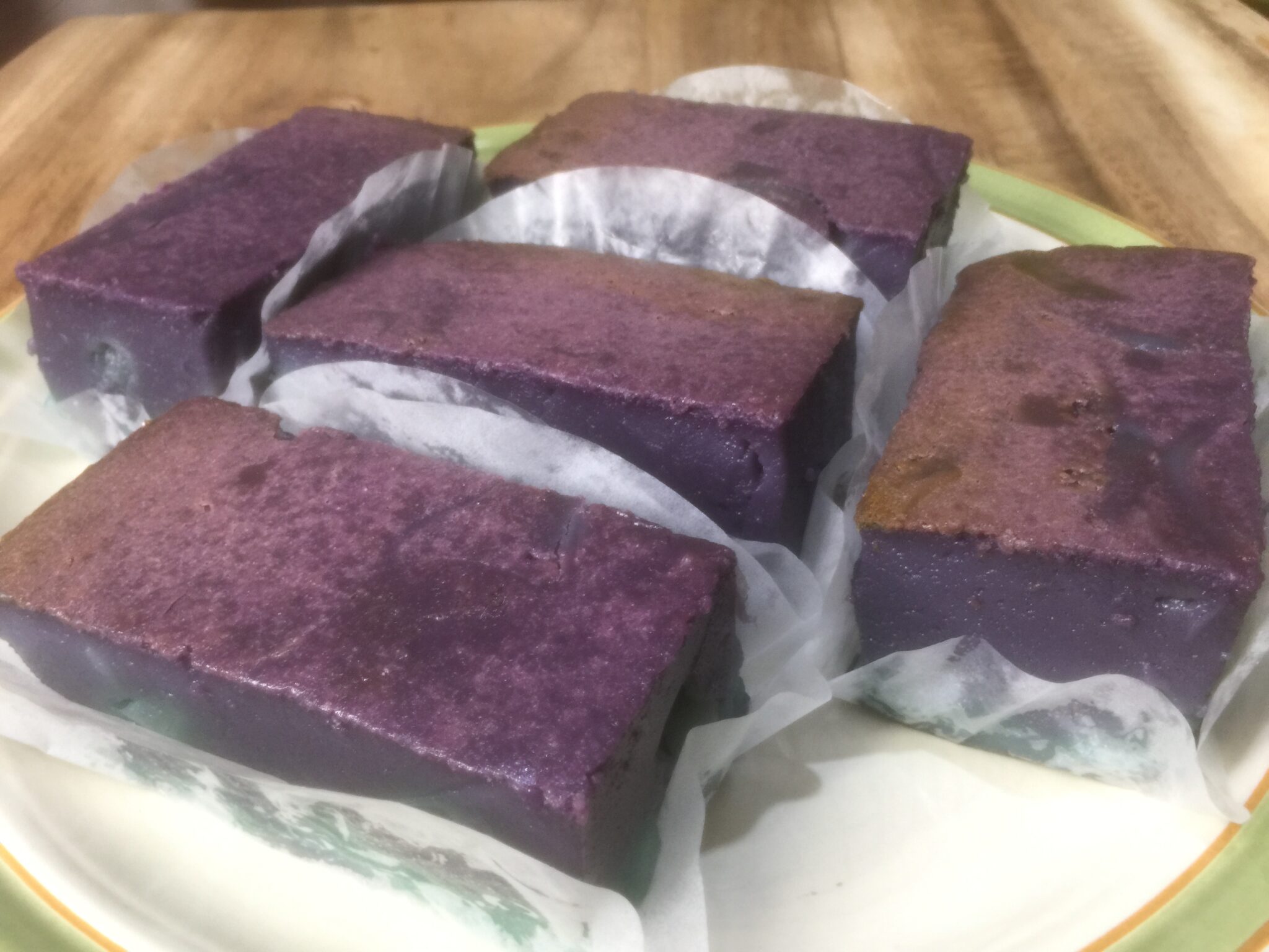 UBE MACAPUNO GLUTINOUS RICE CAKE - Pinoy Style Recipe