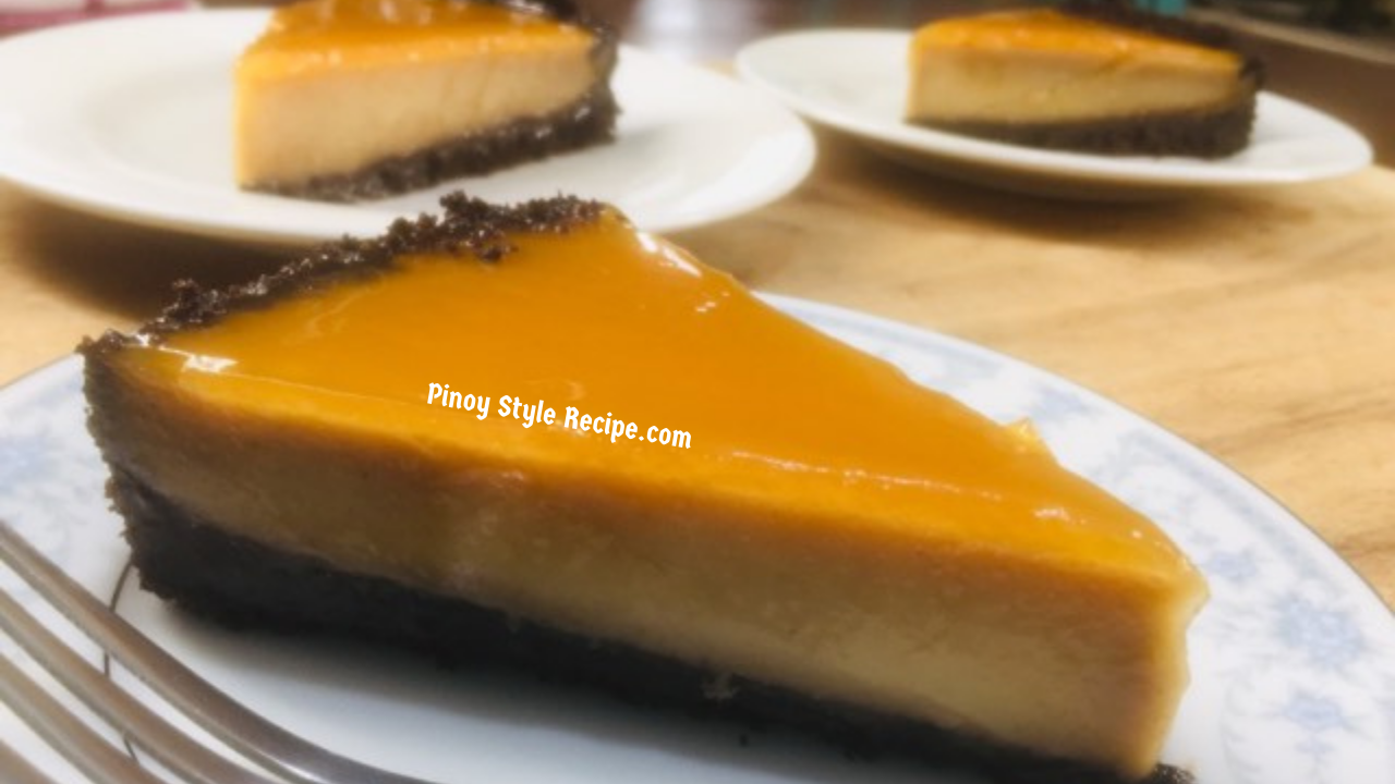 Freshly Made Homemade Fresh Banana Flan In A pastry Crust Base Against A  White Background With No People And A Clipping Path Stock Photo - Alamy